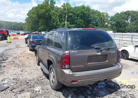 2008 Chevrolet Trailblazer Lt from USA, damaged, VIN 1GNDS13S882167101